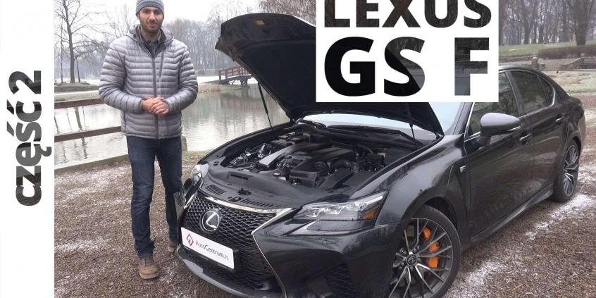 Lexus GS F 5.0 V8 477 KM, 2016 - techniczna część testu