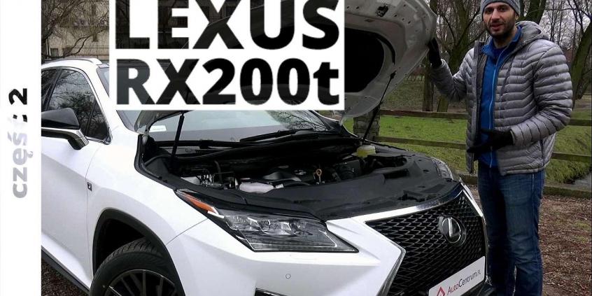 Lexus RX 200t 238 KM, 2016 - techniczna część testu #254