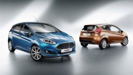 Ford Fiesta VII Facelifting - wersja 5-drzwiowa - widok z przodu