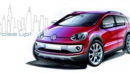 Volkswagen cross up! Concept - szkic auta