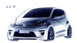 Volkswagen GT up! Concept - szkic auta