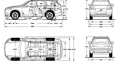 Volvo XC90 II SUV Facelifting 2.0 B5 Diesel Mild Hybrid 249KM 183kW 2019-2024