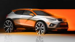 Seat Arona (2017) - szkic auta