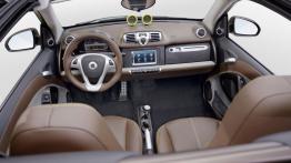 Smart ForTwo BoConcept (2013) - widok ogólny wnętrza z przodu