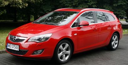 Opel Astra J Sports Tourer 1.6 Turbo ECOTEC 180KM 132kW 2010-2012