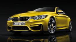 BMW M4 F82 Coupe (2014) - przód - reflektory włączone