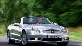 Mercedes SL 55 AMG - widok z przodu