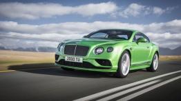 Bentley Continental GT Speed Facelifting (2016) - widok z przodu