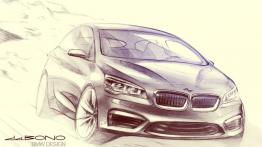 BMW serii 2 Active Tourer (2014) - szkic auta