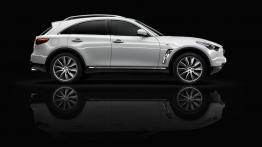 Infiniti FX Black and White - prawy bok