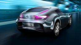 Nissan Esflow Concept - tył - reflektory włączone