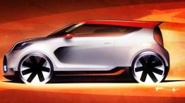 Kia Trackster Concept - szkic auta