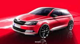 Skoda Fabia III Hatchback Monte Carlo (2015) - szkic auta