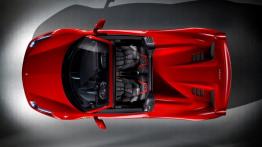 Ferrari 458 Spider - widok z góry