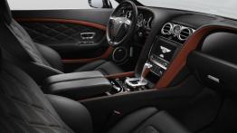 Bentley Continental GT Speed 2014 - widok ogólny wnętrza z przodu