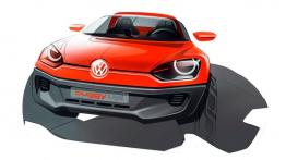 Volkswagen buggy up! Concept - szkic auta