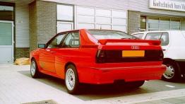 Audi Quattro - widok z tyłu