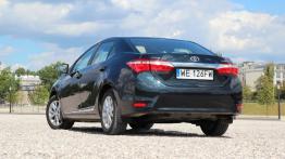 Toyota Corolla XI Sedan 1.6 Valvematic 132KM - galeria redakcyjna - widok z tyłu