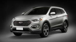 Hyundai Santa Fe 2013 - przód - reflektory wyłączone
