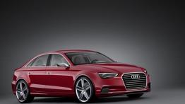 Audi A3 Concept - przód - reflektory włączone