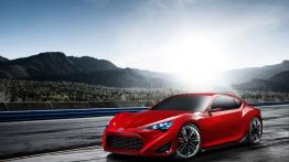 Scion FR-S Concept - przód - reflektory włączone