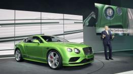 Bentley Continental GT Speed Facelifting (2016) - oficjalna prezentacja auta