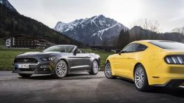 Ford Mustang VI Cabrio GT (2015) - wersja europejska - widok z przodu