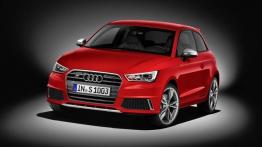 Audi S1 (2014) - przód - reflektory włączone