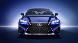 Lexus GS F (2016) - przód - reflektory włączone