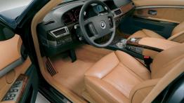 BMW Seria 7 E66 - widok ogólny wnętrza z przodu
