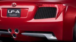 Lexus LF-A Roadster Concept - widok z tyłu