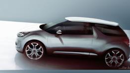 Citroen DS3 Hatchback 3D - szkic auta