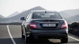 Mercedes klasa C Coupe 2012 - widok z tyłu