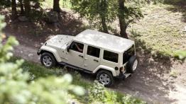 Jeep Wrangler 2011 - wersja 5-drzwiowa - widok z góry