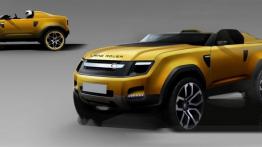 Land Rover DC100 Sport Concept - szkic auta