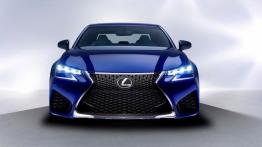 Lexus GS F (2016) - przód - reflektory włączone