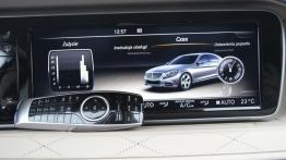 Mercedes S (W222) 350 BlueTEC L - galeria redakcyjna - ekran systemu multimedialnego