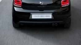 Citroen DS3 Cabrio - widok z tyłu