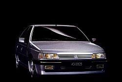 Peugeot 405 II Sedan 1.9 D 64KM 47kW 1992-1995