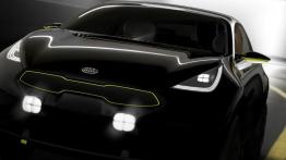 Kia Niro Concept (2013) - przód - reflektory włączone