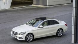 Mercedes klasy C 250 BlueTEC (2014) - widok z góry