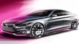 BMW 428i Gran Coupe (2014) - szkic auta