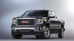 GMC Sierra 2014 - przód - reflektory włączone