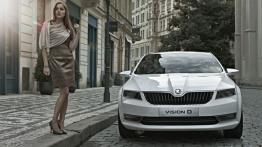 Skoda VisionD Concept - widok z przodu