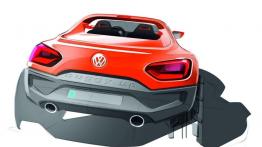 Volkswagen buggy up! Concept - szkic auta