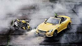 Mercedes SLK 55 AMG Streetfighter - widok z góry