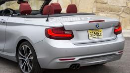 BMW 228i Cabrio (2015) - wersja amerykańska - tył - inne ujęcie