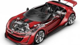 Volkswagen GTI Roadster Concept (2014) - schemat konstrukcyjny auta