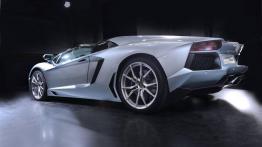 Lamborghini Aventador Roadster - widok z tyłu