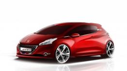 Peugeot 208 GTi - szkic auta